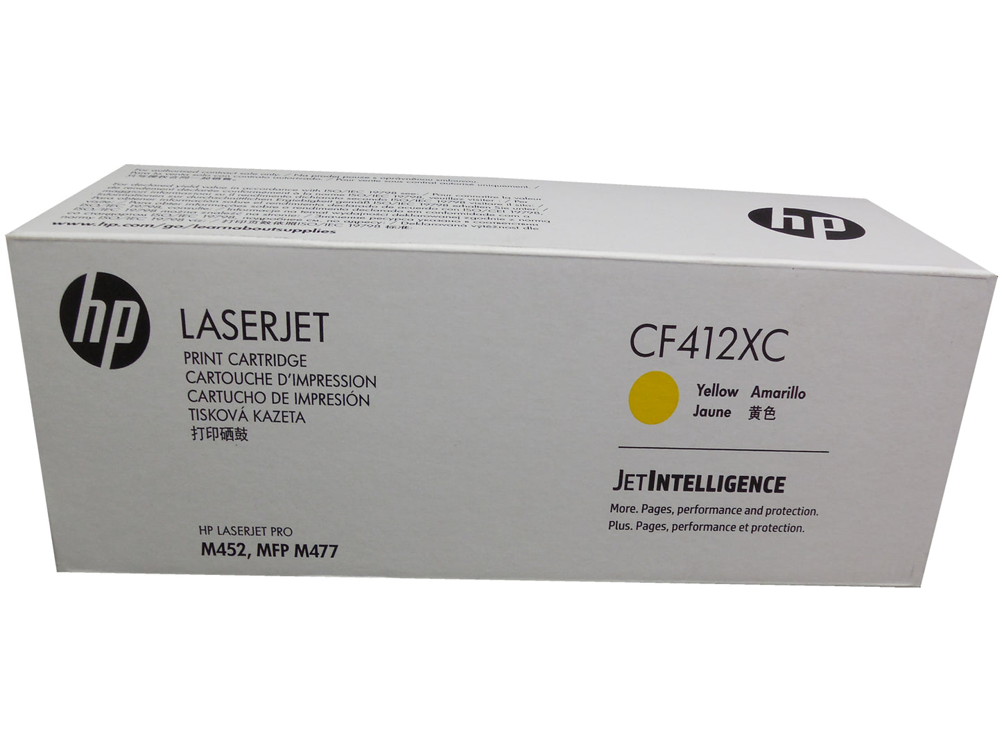 HP CF412XC (410X) High Yield Yellow Toner Cartridge