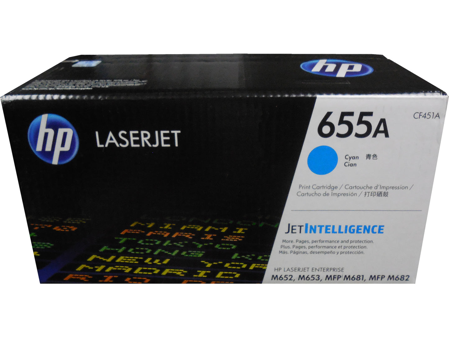 HP CF451A (655A) Cyan Toner Cartridge