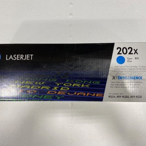HP CF501X (202X) High Yield Cyan Toner Cartridge