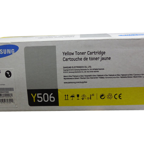 SAMSUNG CLT-Y506S Yellow Toner 1.5k