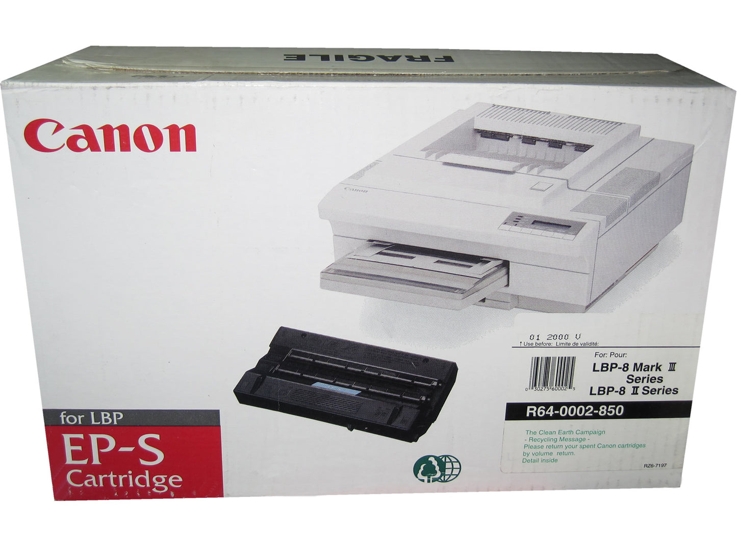 CANON EP-S (1524A004AA) (R64-0002-850) Toner