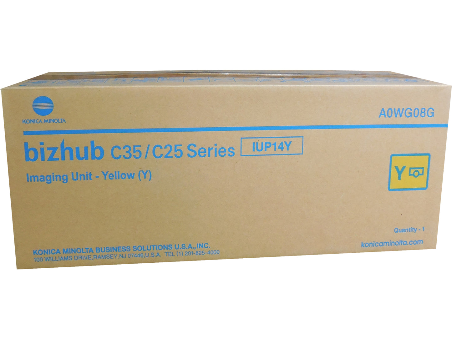 KONICA MINOLTA IUP-14Y (A0WG08G) Yellow Imaging Unit 30k