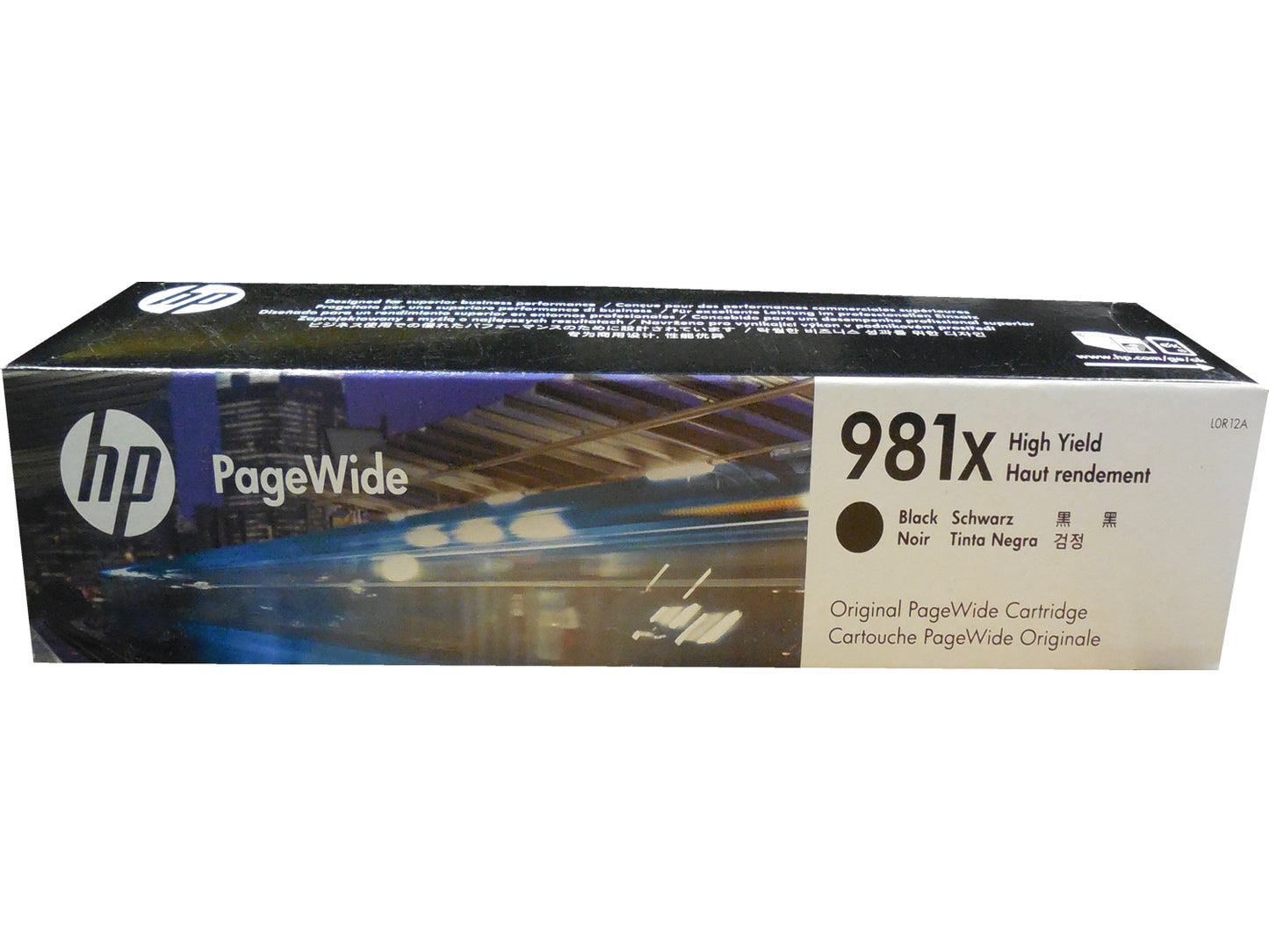 HP L0R12A (981X) Black PageWide High Yield Ink Cartridge
