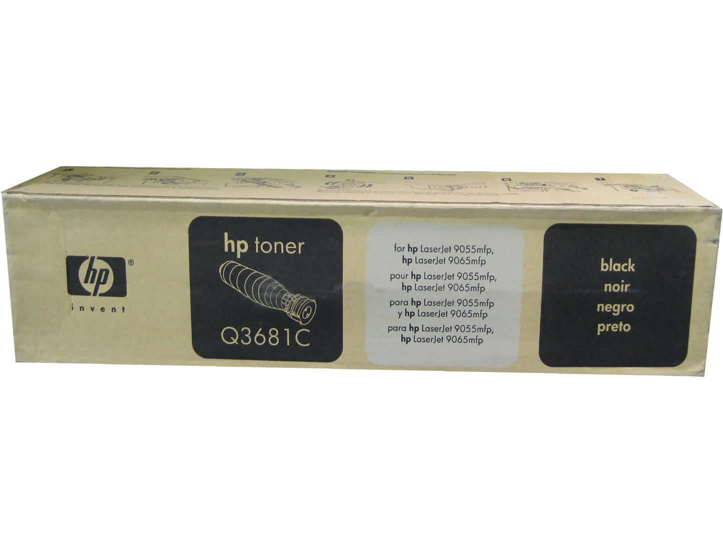 HP Q3681C Black Toner Cartridge