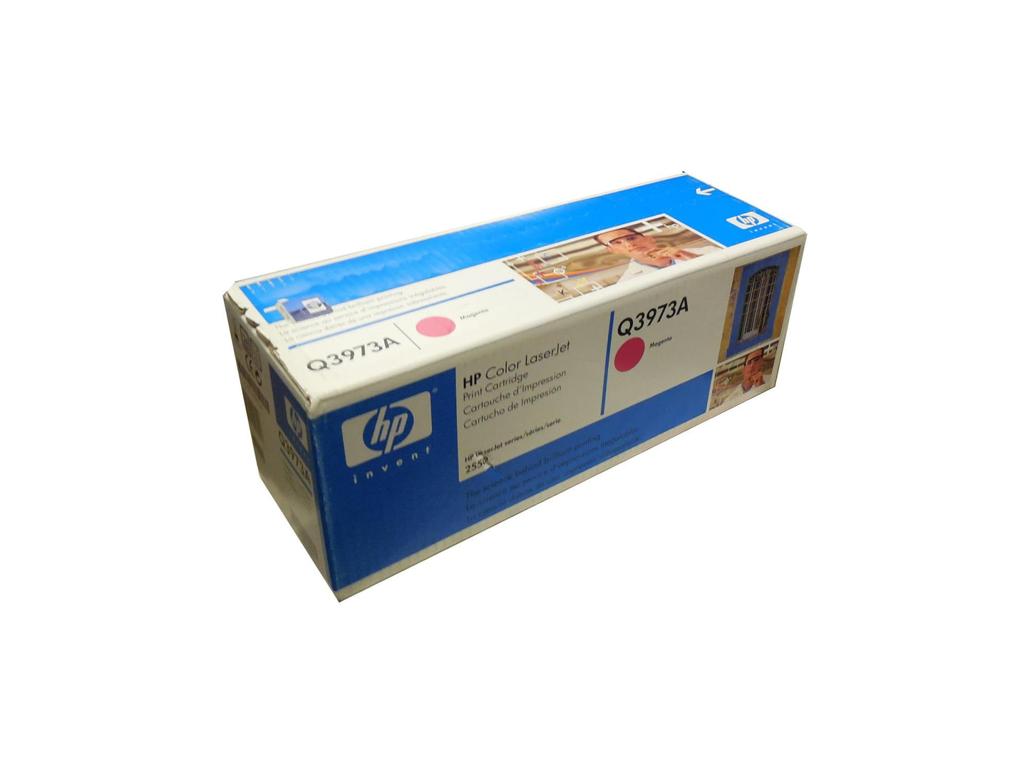 HP Q3973A (123A) Magenta Toner