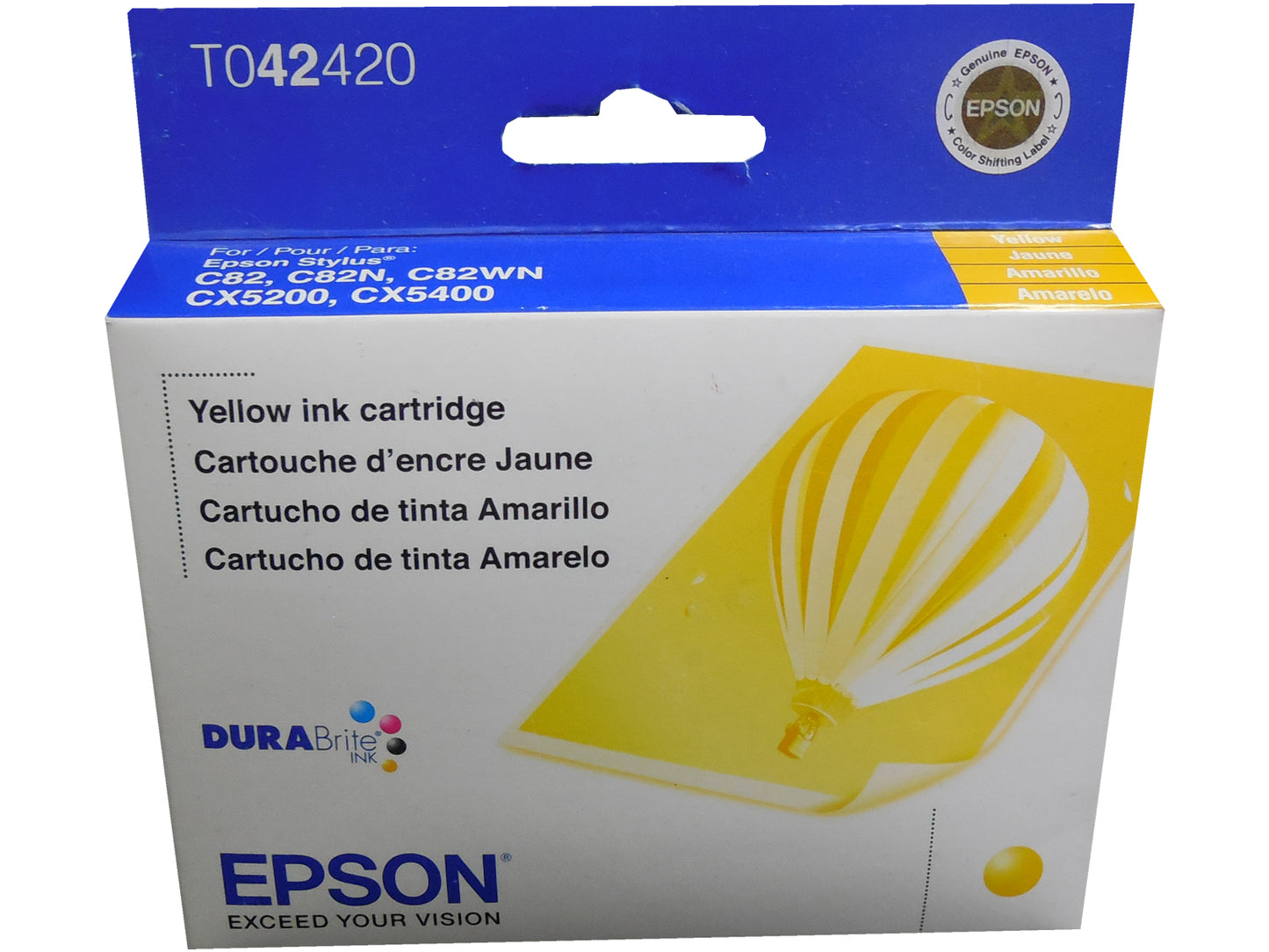 EPSON T042420 Yellow Ink Cartridge