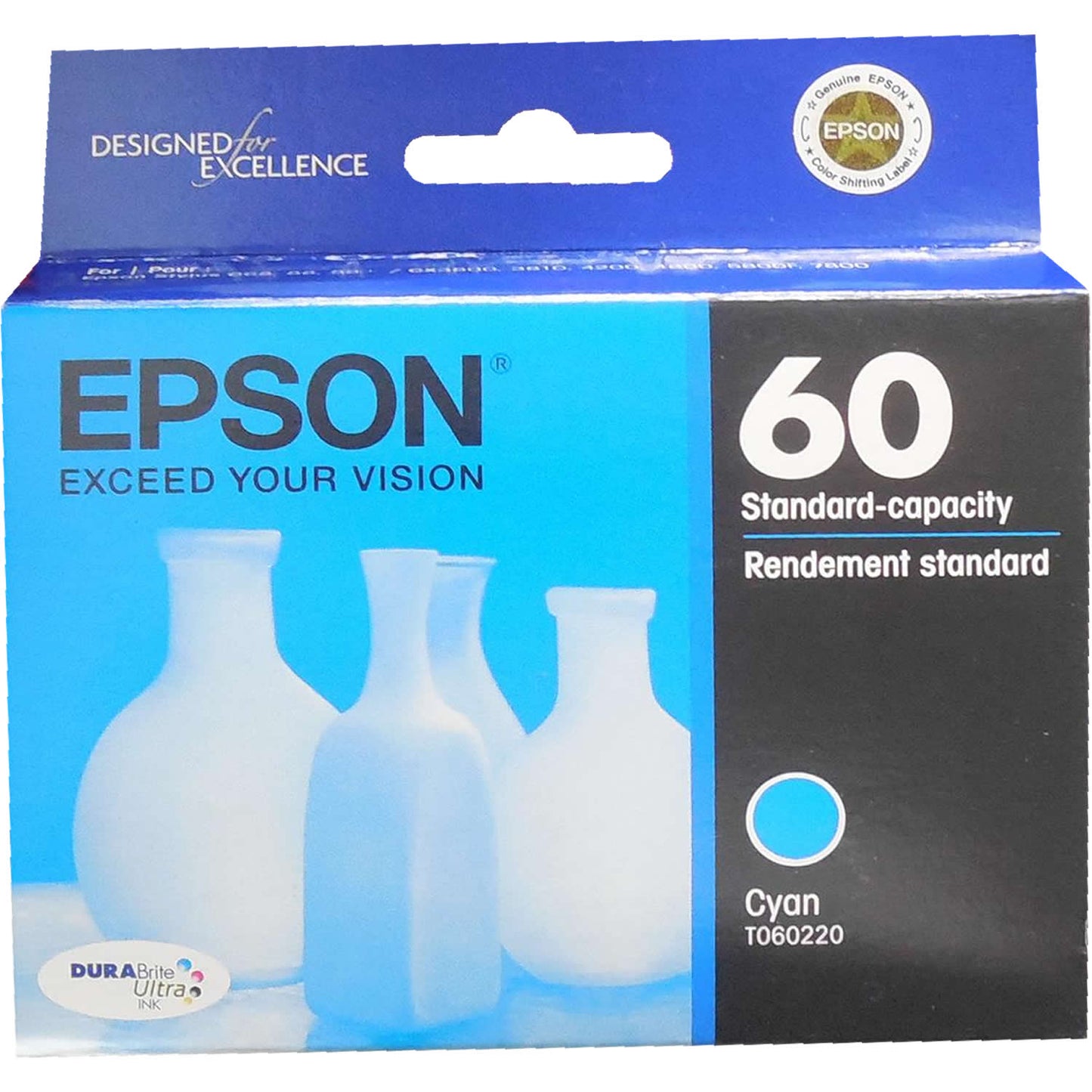 EPSON T060220 (60) Cyan Ink