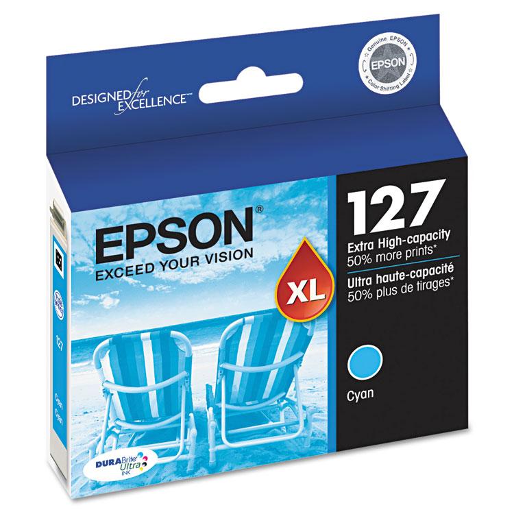 EPSON T127220 (127) Cyan Extra High Yield Ink