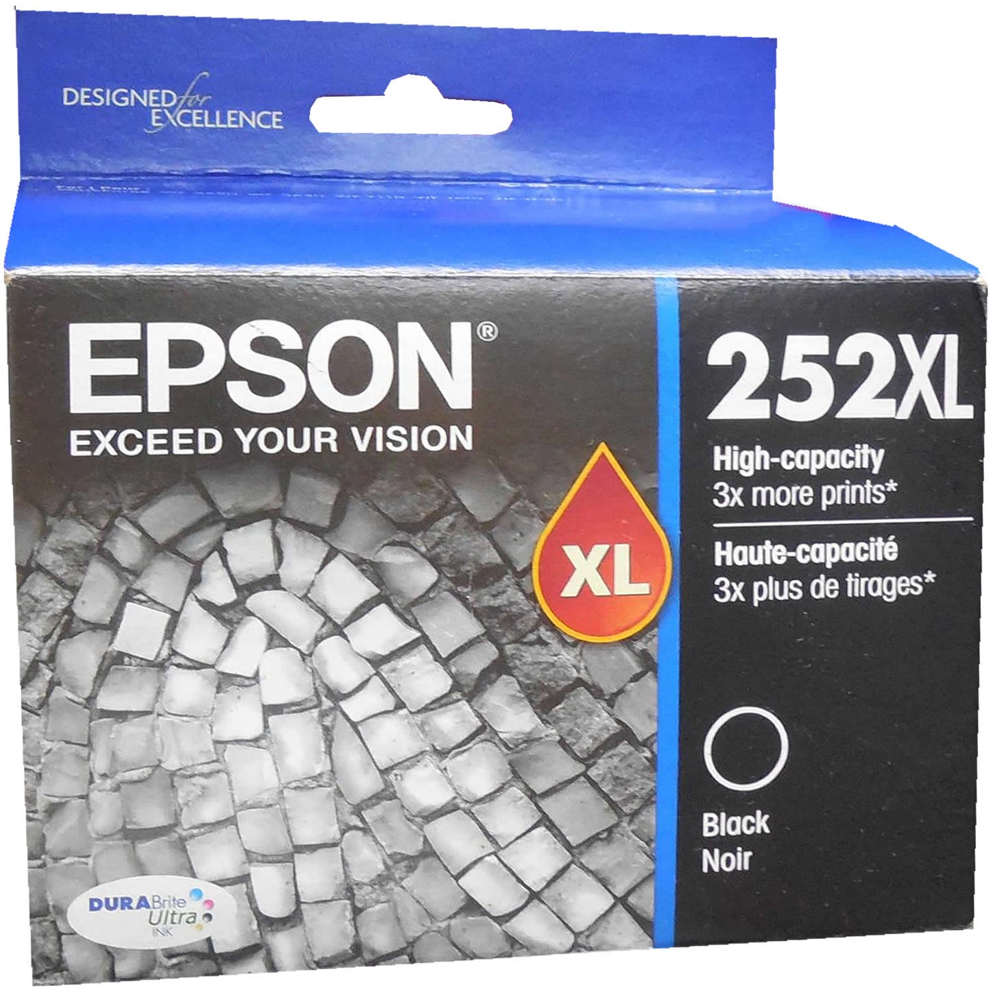 EPSON T252XL120 (252XL) High Yield Black Ink