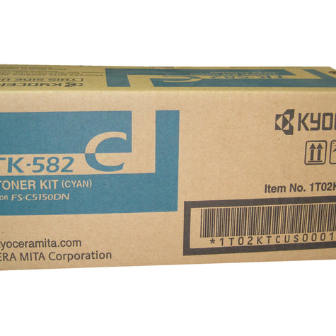 KYOCERA TK-582C Cyan Toner 2.8k