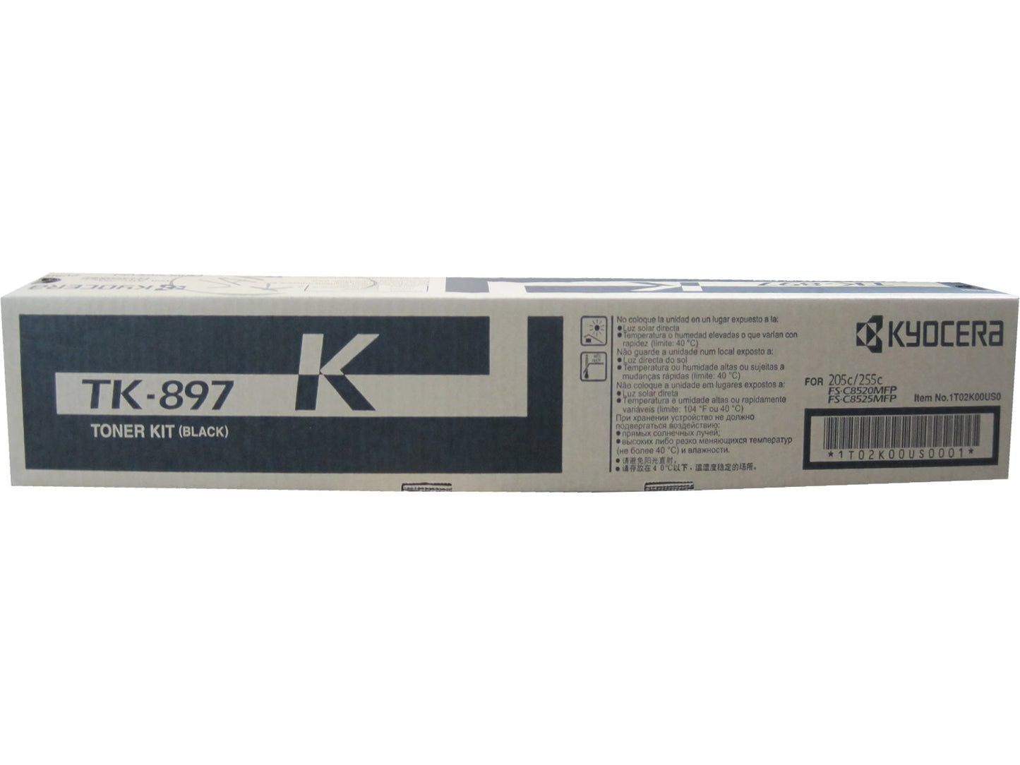 KYOCERA TK-897K Black Toner 12k