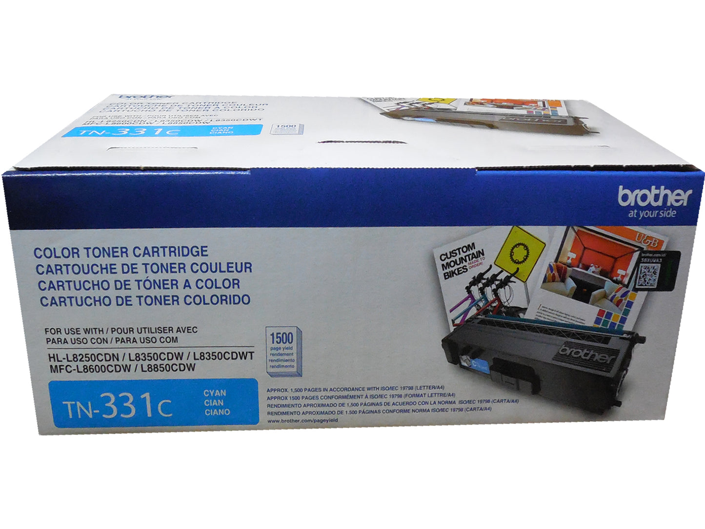 BROTHER TN-331C Cyan Toner Cartridge 1.5k