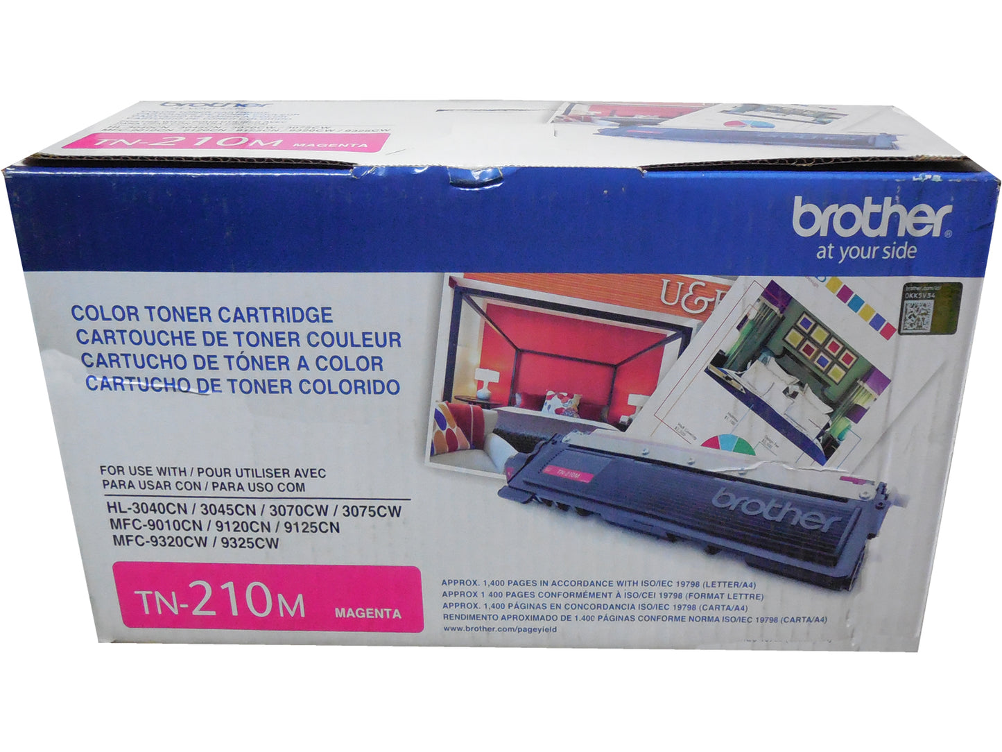 BROTHER TN-210M Magenta Toner 1.4k