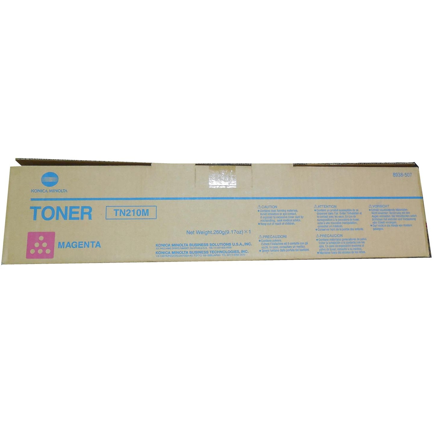 KONICA MINOLTA TN-210M (8938-507) Magenta Toner 12k