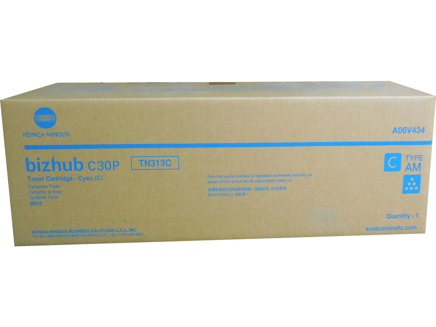 KONICA MINOLTA TN-313C (A06V434) Cyan Toner 12k