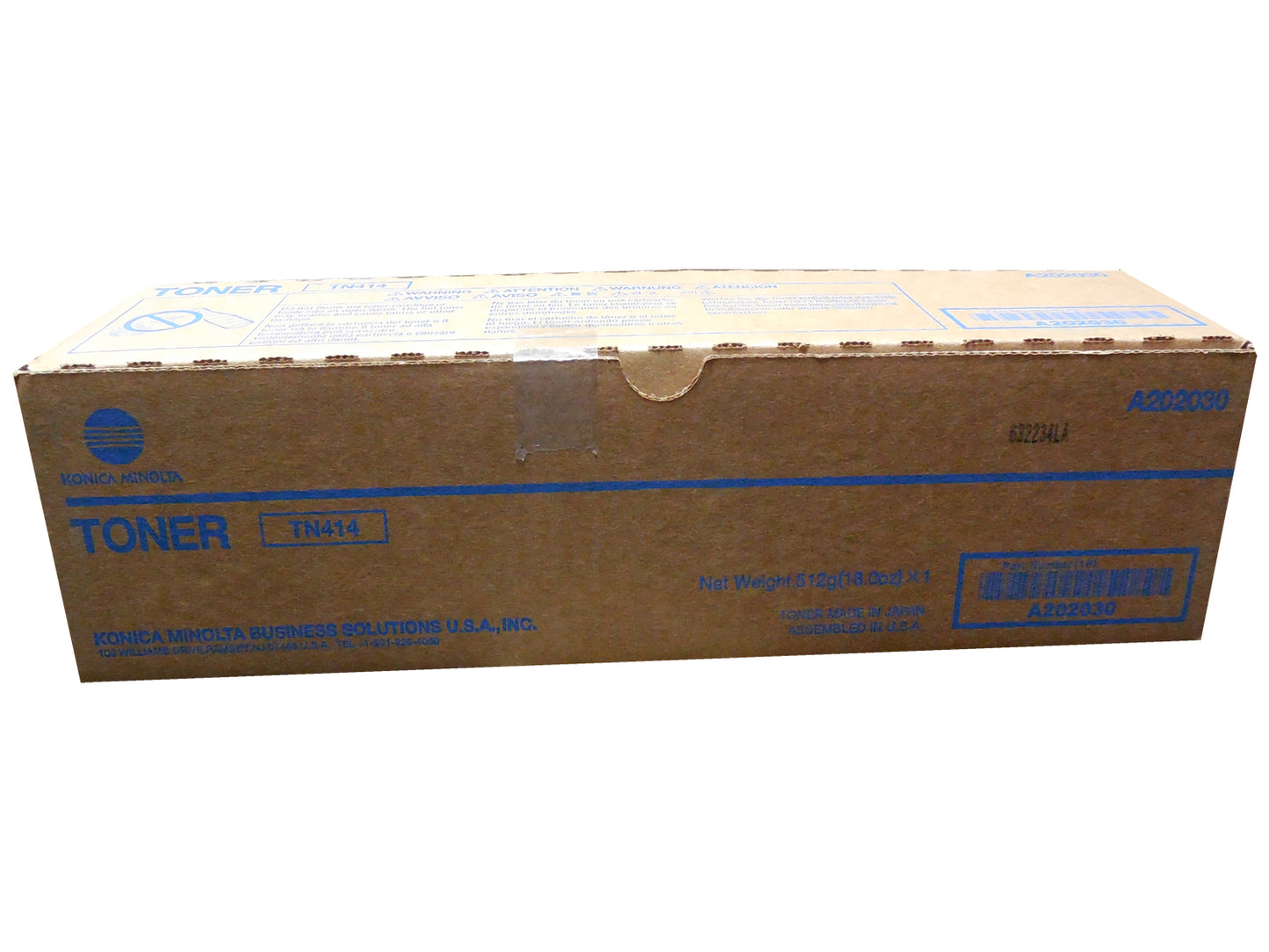 KONICA MINOLTA TN-414 (A202030) Black Toner 25k