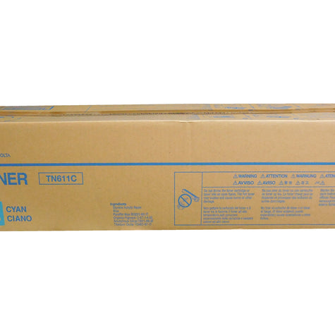 KONICA MINOLTA TN-611C (A070430) Cyan Toner 27k