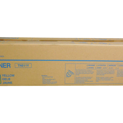 KONICA MINOLTA TN-611Y (A070230) Yellow Toner 27k