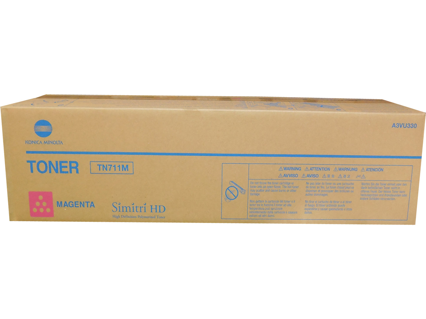 KONICA MINOLTA TN-711M (A3VU330) Magenta Toner 31.5k