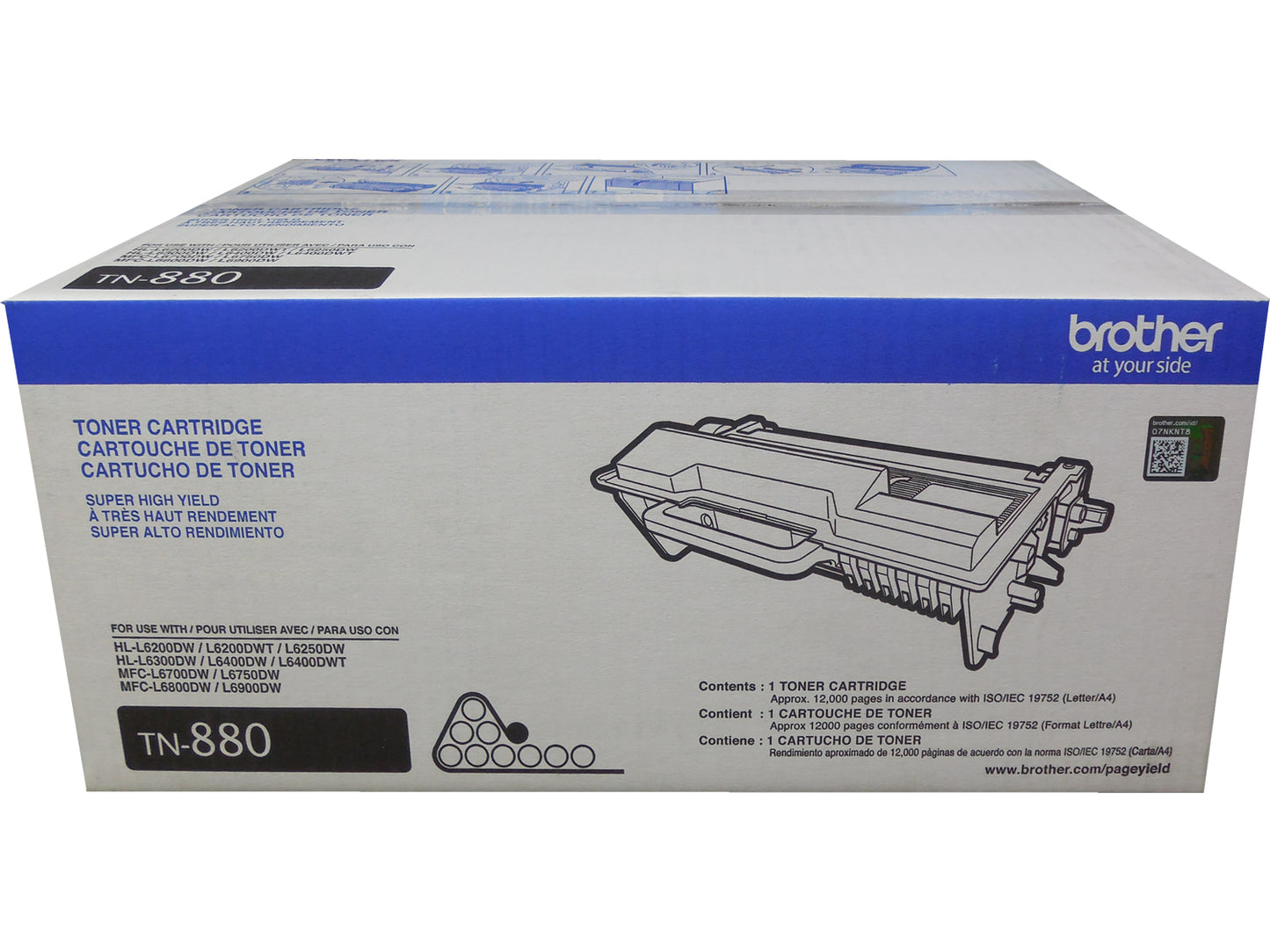 BROTHER TN-880 Black Toner Cartridge