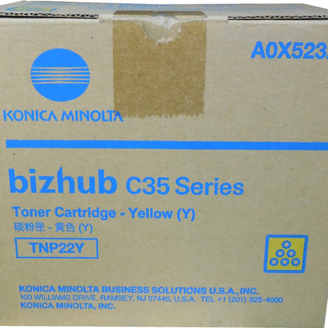 KONICA MINOLTA TNP-22Y (A0X5232) Yellow Toner 4.6k