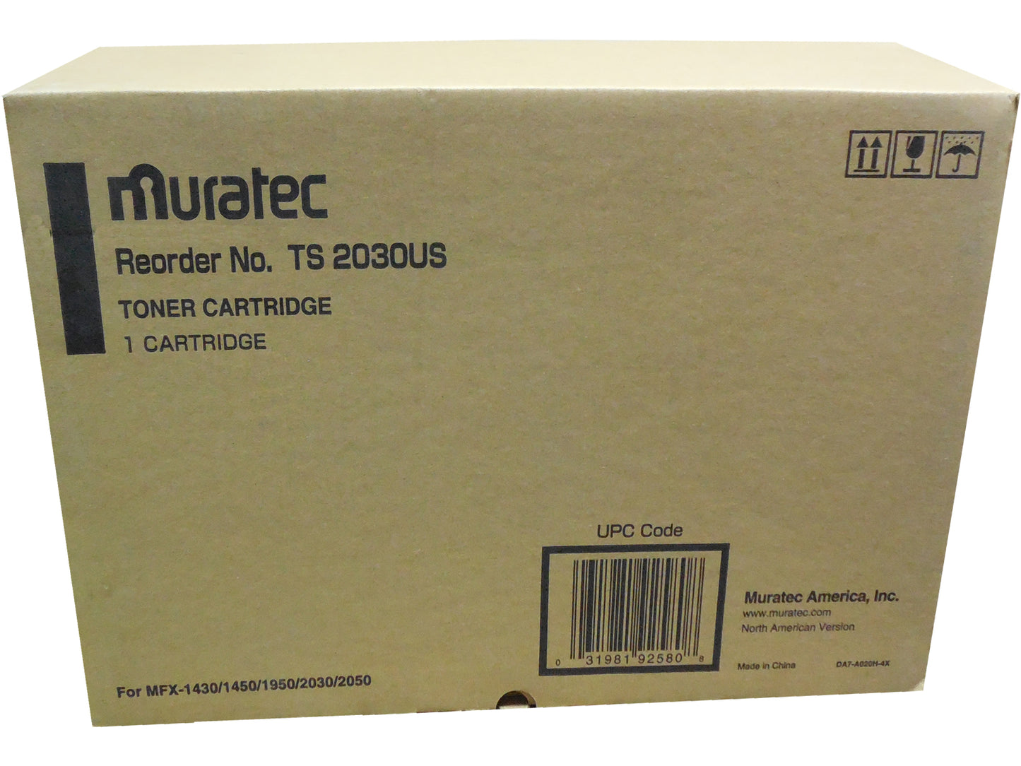 MURATEC TS-2030 Black Toner 16k