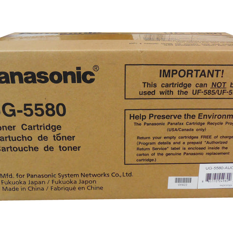 PANASONIC UG-5580 Black Toner 9k