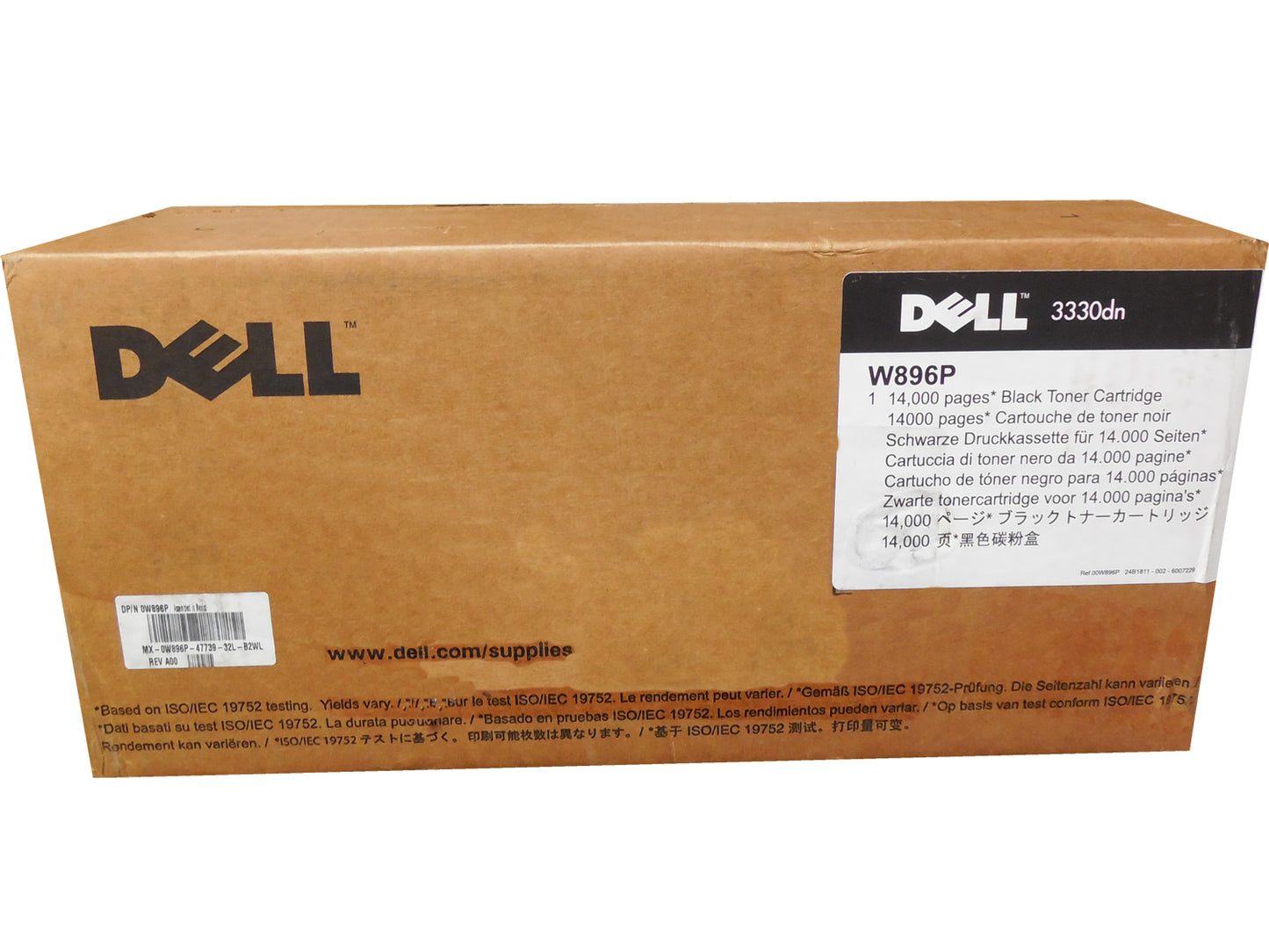 DELL W896P High Yield Black Toner Cartridge