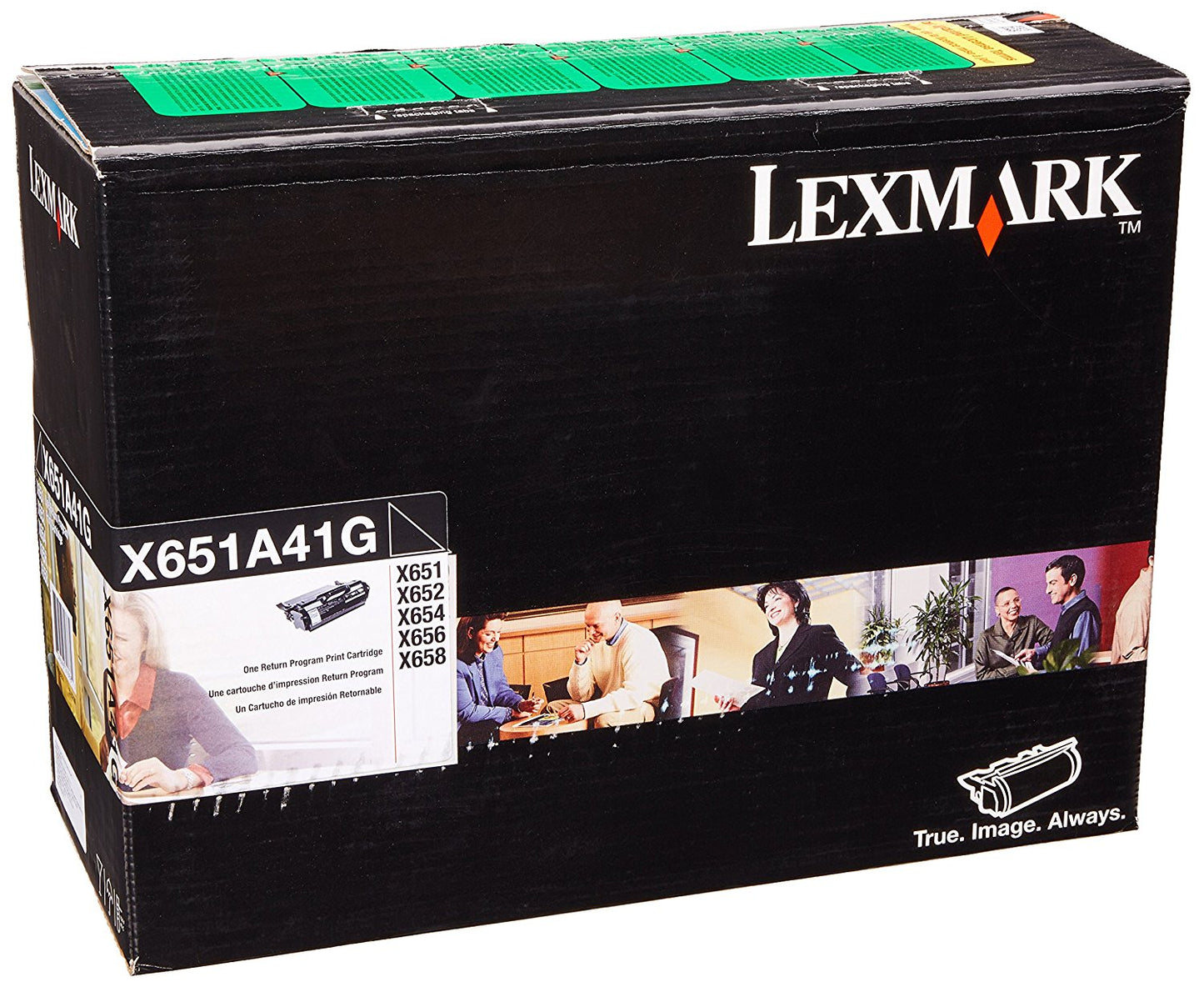 LEXMARK X651A41G Return Program Black Toner Cartridge