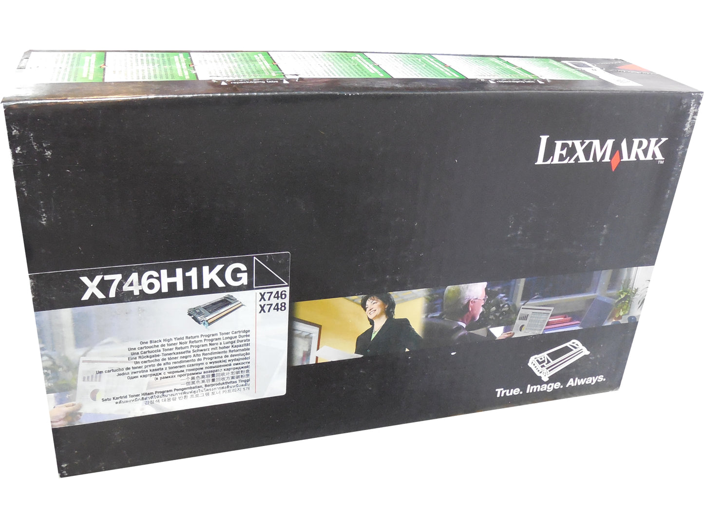 LEXMARK X746H1KG Black High Yield Toner 12k