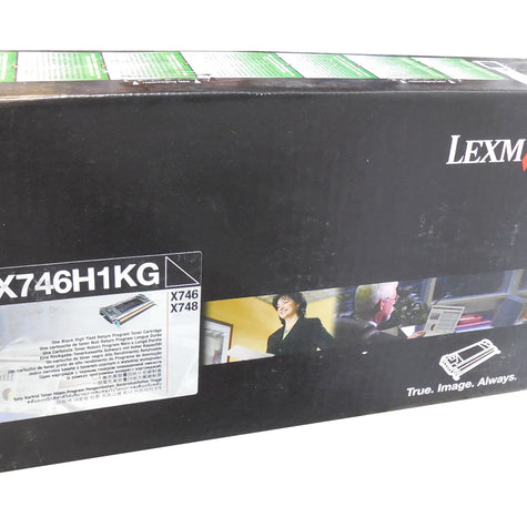 LEXMARK X746H1KG Black High Yield Toner 12k