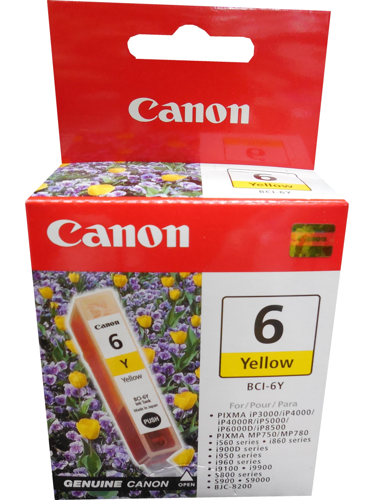 CANON BCI-6 (4708A003AA) Yellow Ink Cartridge