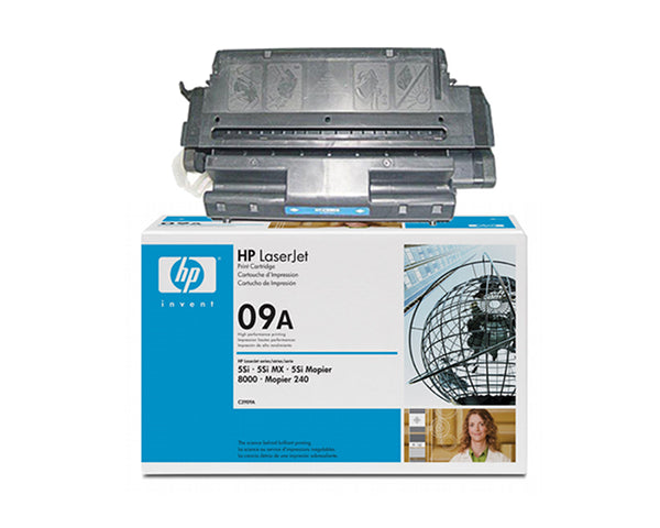 HP C3909A (09A) Black Toner Cartridge