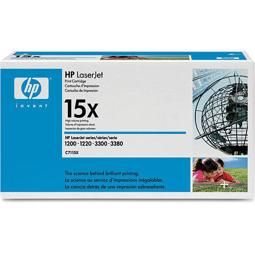 HP C7115X (15X) Black High Capacity Toner Cartridge