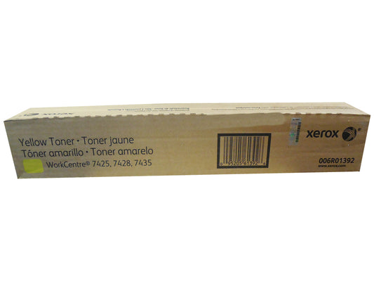 XEROX 006R01392 (6R1392) Yellow Toner Cartridge METERED