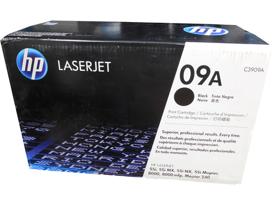 HP C3909A (09A) Black Toner Cartridge
