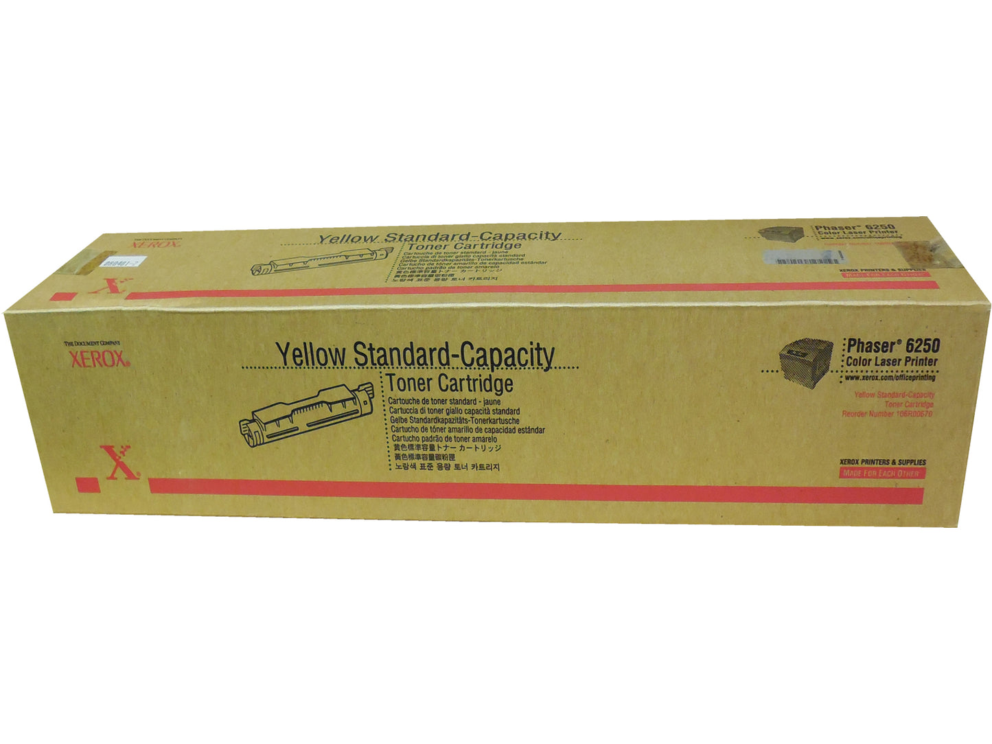 XEROX 106R00670 (106R670) Yellow Toner 4k