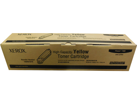 XEROX 106R01079 (106R1079) Yellow High Yield Toner 18k