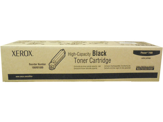 XEROX 106R01080 (106R1080) Black High Yield Toner 15k