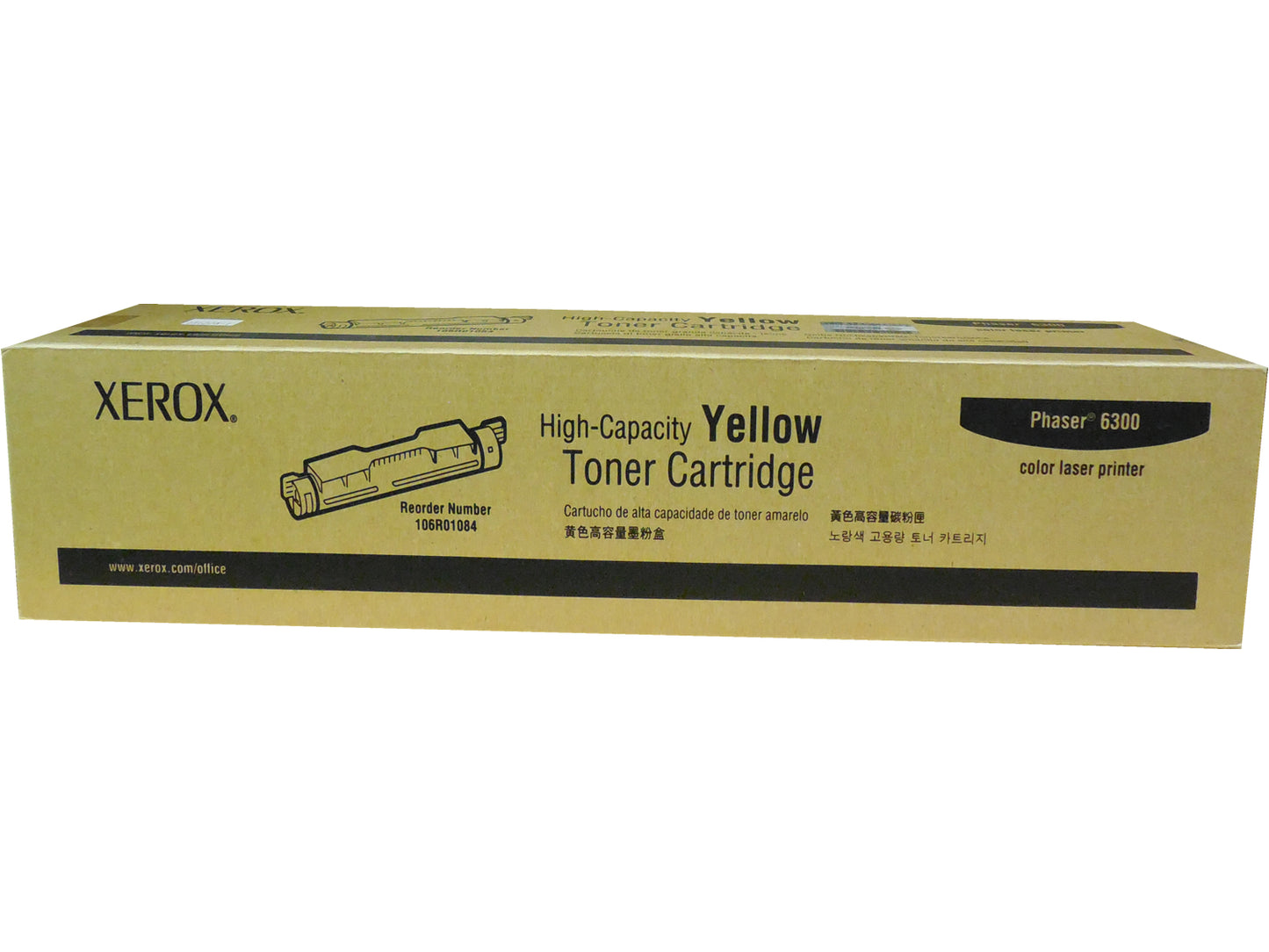 XEROX 106R01084 (106R1084) Yellow High Yield Toner 7k