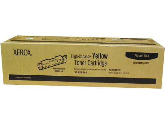 XEROX 106R01146 (106R1146) Yellow High Yield Toner 10k