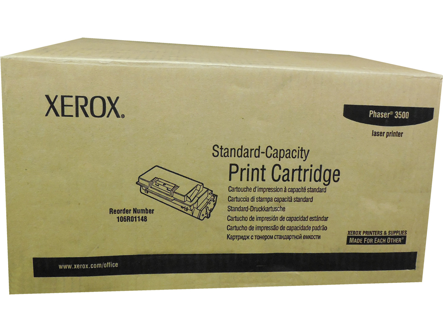 XEROX 106R01148 (106R1148) Black Toner 6k