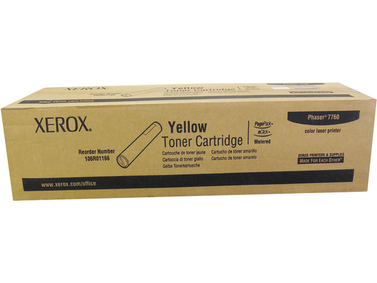 XEROX 106R01166 (106R1166) Metered Yellow Toner 25k