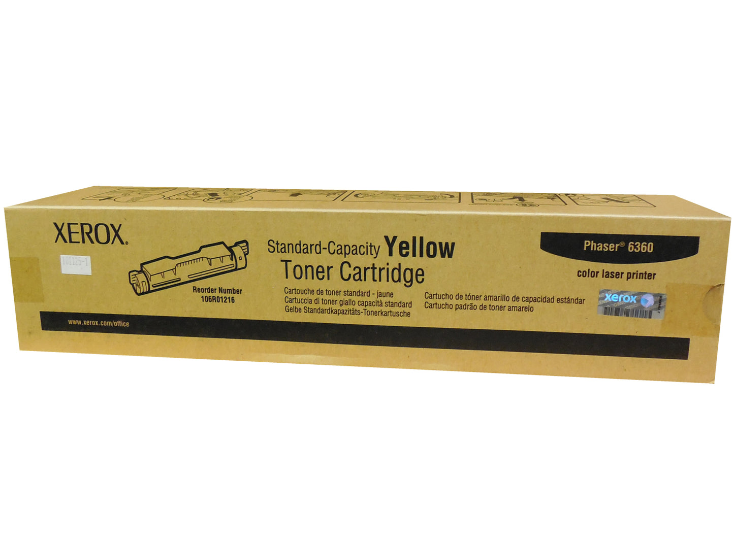 XEROX 106R01216 (106R1216) Yellow Toner 5k