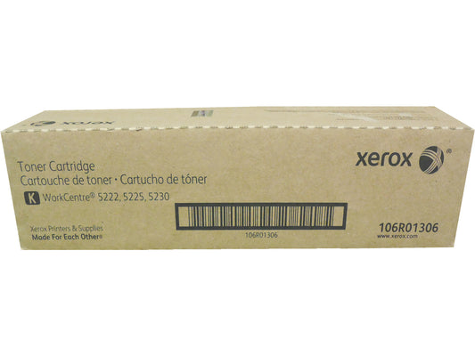 XEROX 106R01306 (106R1306) Black Toner 30k