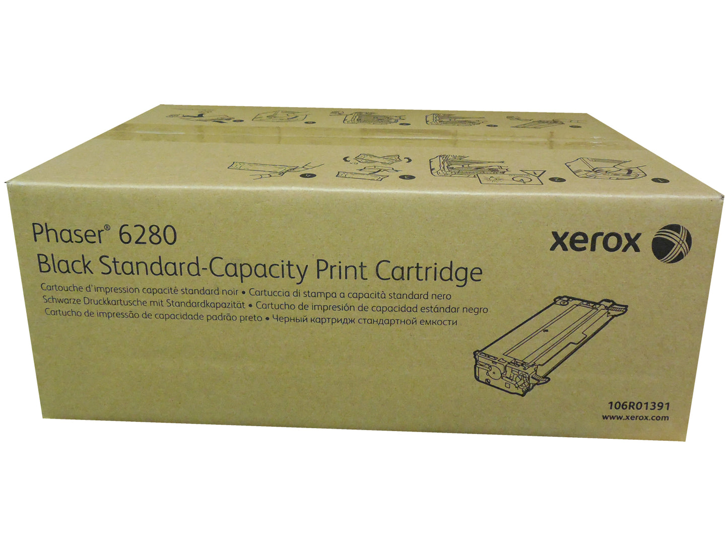 XEROX 106R01391 (106R1391) Black Toner 3k