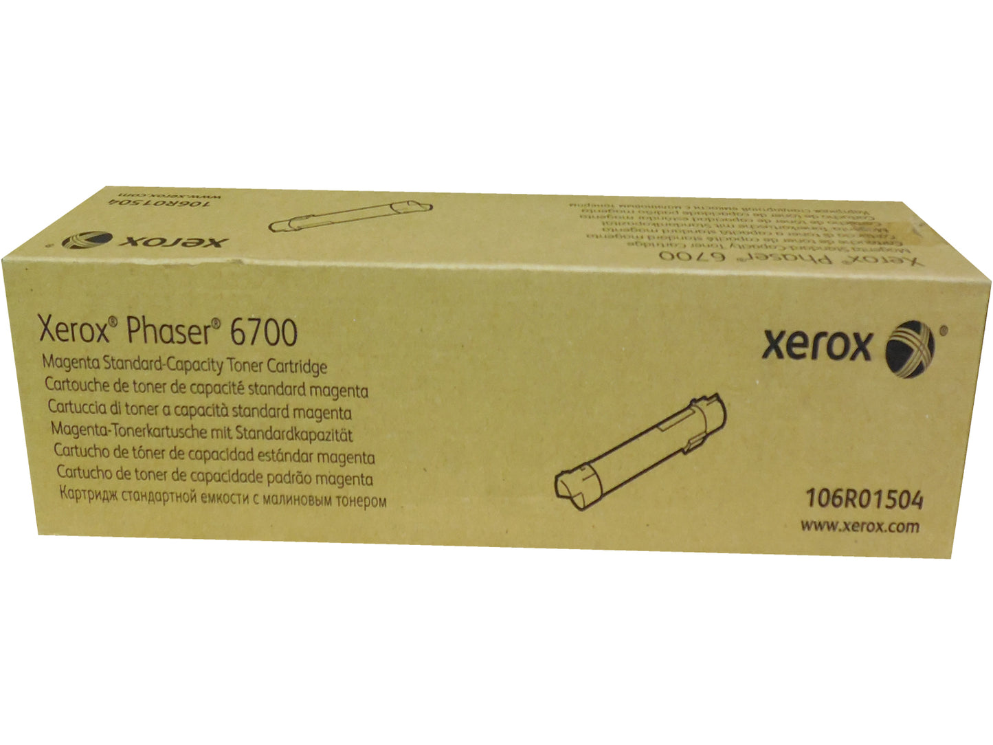 XEROX 106R01504 (106R1504) Phaser 6700 Magenta Toner