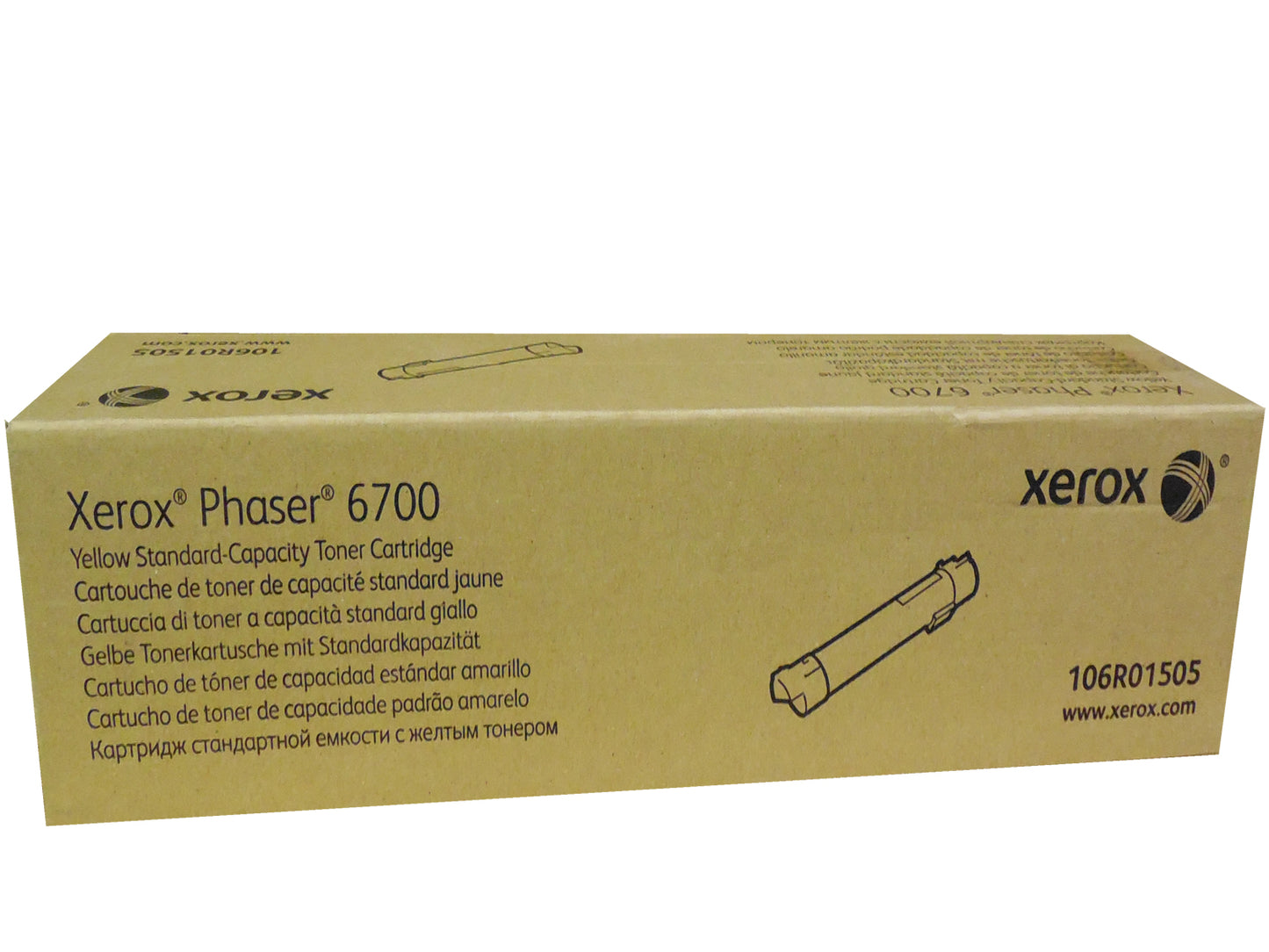 XEROX 106R01505 (106R1505) Phaser 6700 Yellow Toner