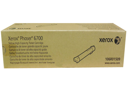 XEROX 106R01509 (106R1509) Phaser 6700 HY Yellow Toner