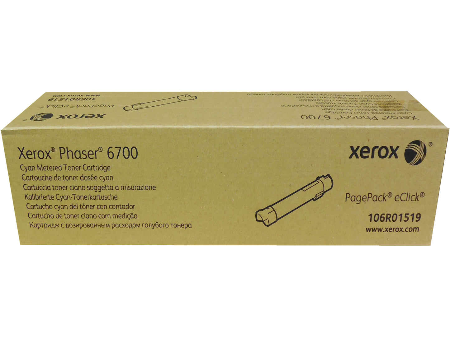 XEROX 106R01519 (106R1519) Metered Cyan Toner